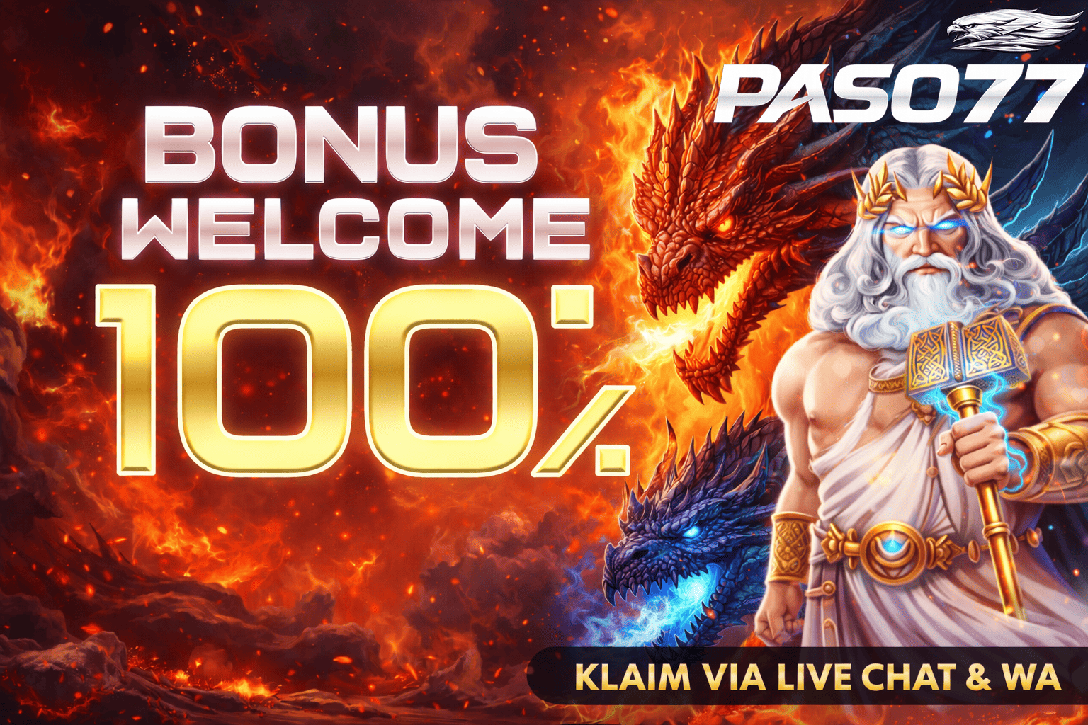 BONUS NEW MEMBER 100%